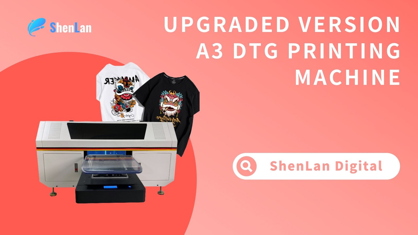 Upgraded version A3 dtG PRINTING Machine