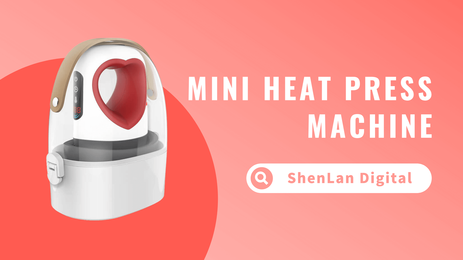 mini heat press machine video